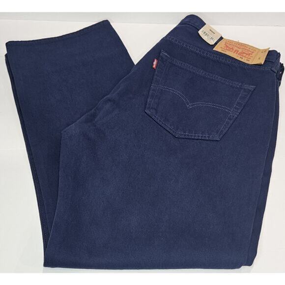 Levi's 501 Original 38x30 Jeans / Sits At Waist/Straight Leg - Ocean Cavern/ New - Picture 1 of 8